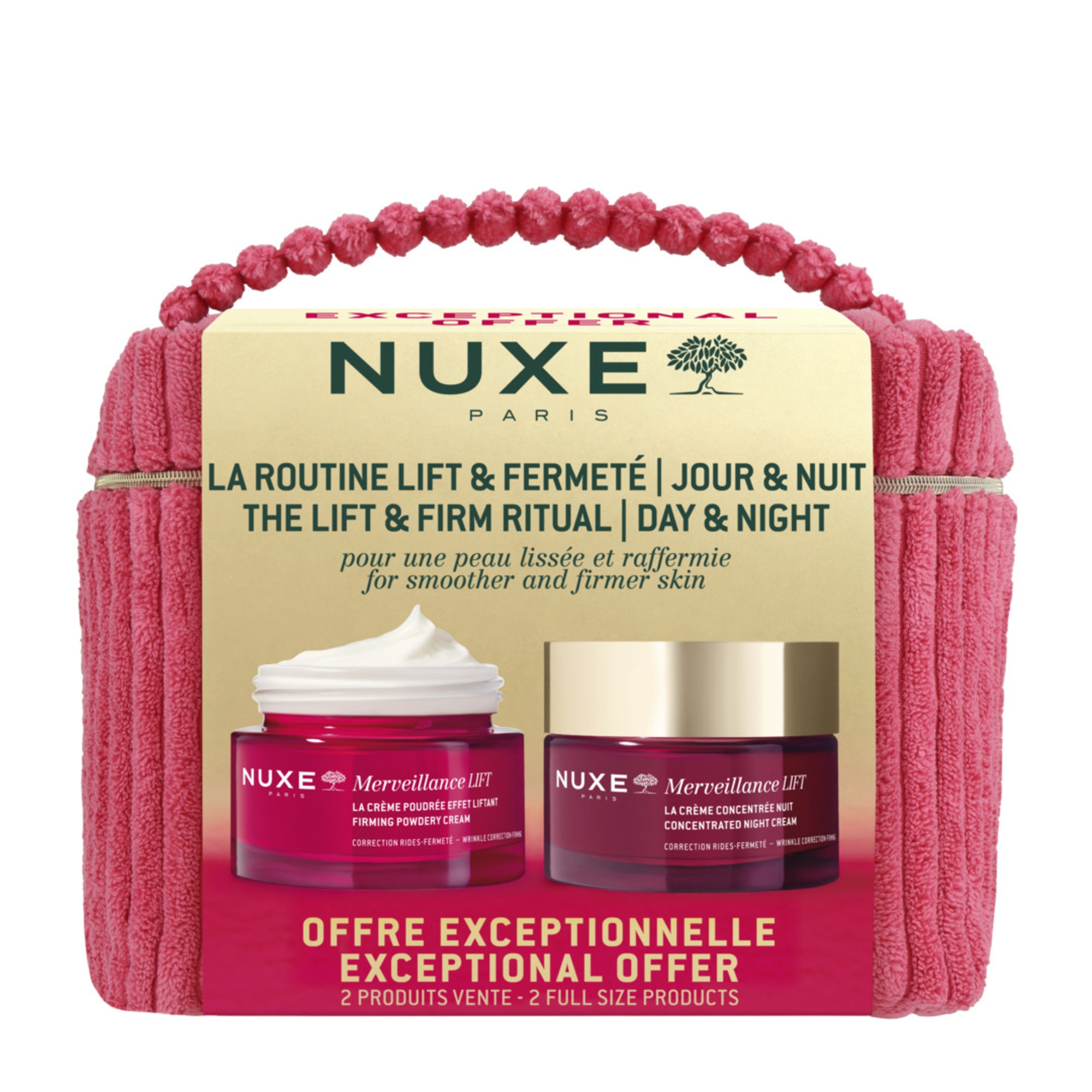 Nuxe - Merveillance Lift - Trousse - La Routine Lift & Fermeté