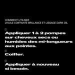 30ml SEBASTIAN DARK OIL Huile coiffante brillance et lissage  3 of 4 Huile coiffante brillance et lissage