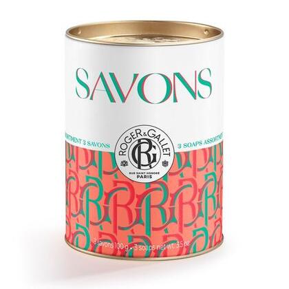  Roger & Gallet SAVONS Coffret 3 savons bienfaisants  1 of 2 