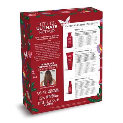 Coffret routine réparation pour cheveux abîmés