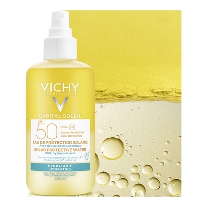 200ML VICHY CAPITAL SOLEIL Eau de protection solaire hydratante SPF50  1 of 4 