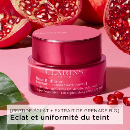  Clarins MULTI-INTENSIVE Rose radiance crème jour anti-rides  1 of 4 