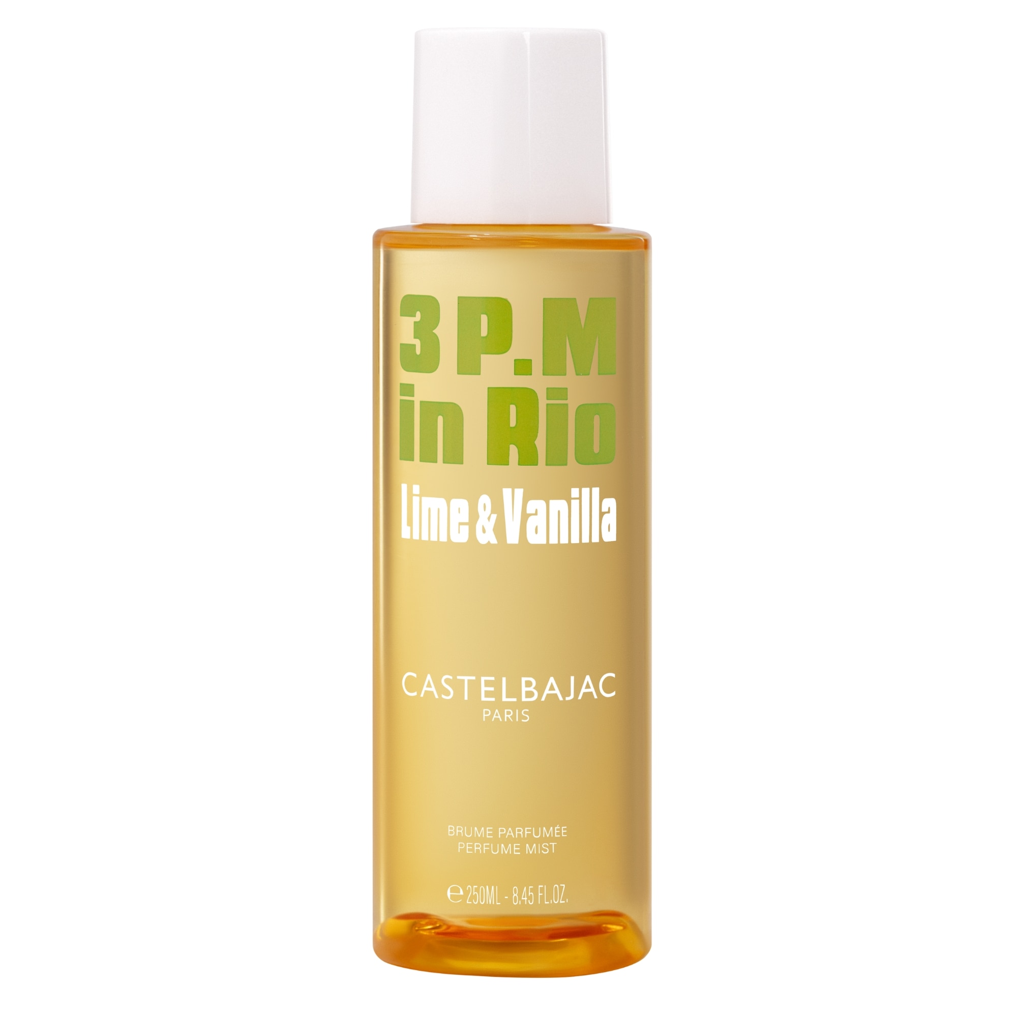 Castelbajac - Brume Parfumee - 3 P.m In Rio - Lime & Vanilla - 250ml