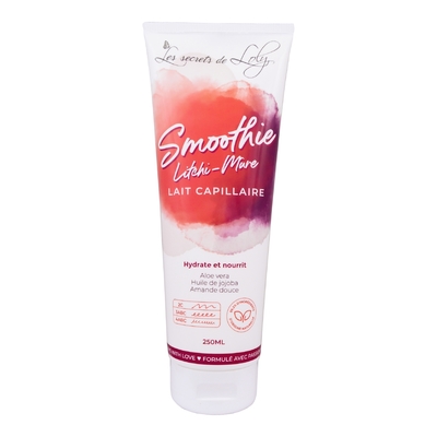Les Secrets De Loly - Smoothie Litchie-mure - Lait Capillaire Hydrate Et Nourrit - 250ml