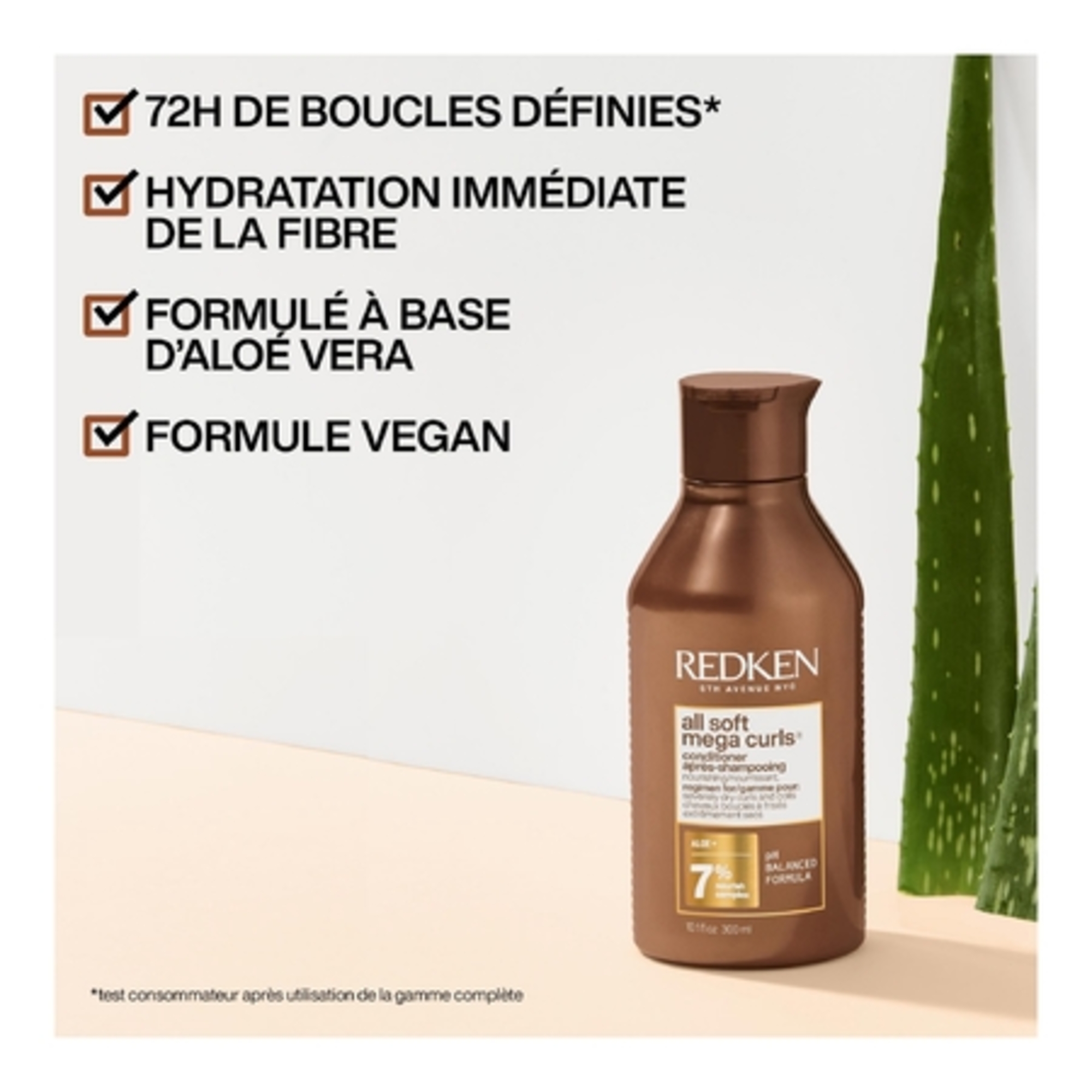 Après-shampooing nourrissant pour cheveux très secs, bouclés à crépus