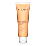 125ML Clarins SOINS DEMAQUILLANTS Doux nettoyant gommant express  1 of 2 