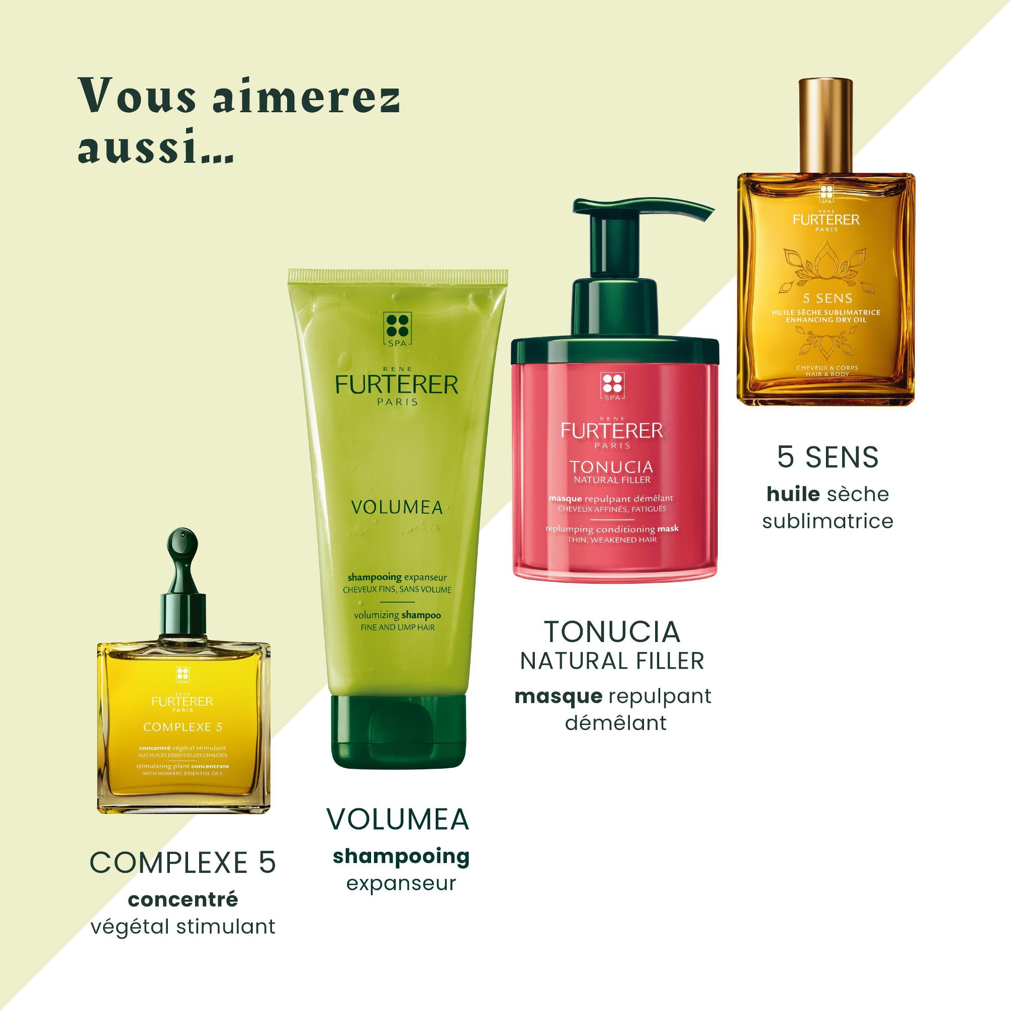 200ML RENE FURTERER VOLUMEA Mousse - soin sans rinçage  1 of 4 