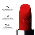 DIOR ROUGE DIOR Rouge à lèvres - confort et longue tenue - 2 finis : satin ou velvet 4 of 5 Rouge à lèvres - confort et longue tenue - 2 finis : satin ou velvet