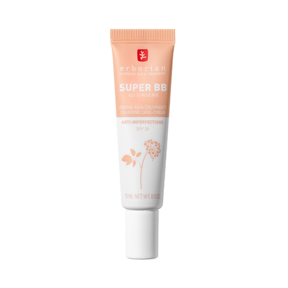  ERBORIAN SUPER BB AU GINSENG Crème soin couvrant anti-imperfections - Format Voyage  1 of 4 