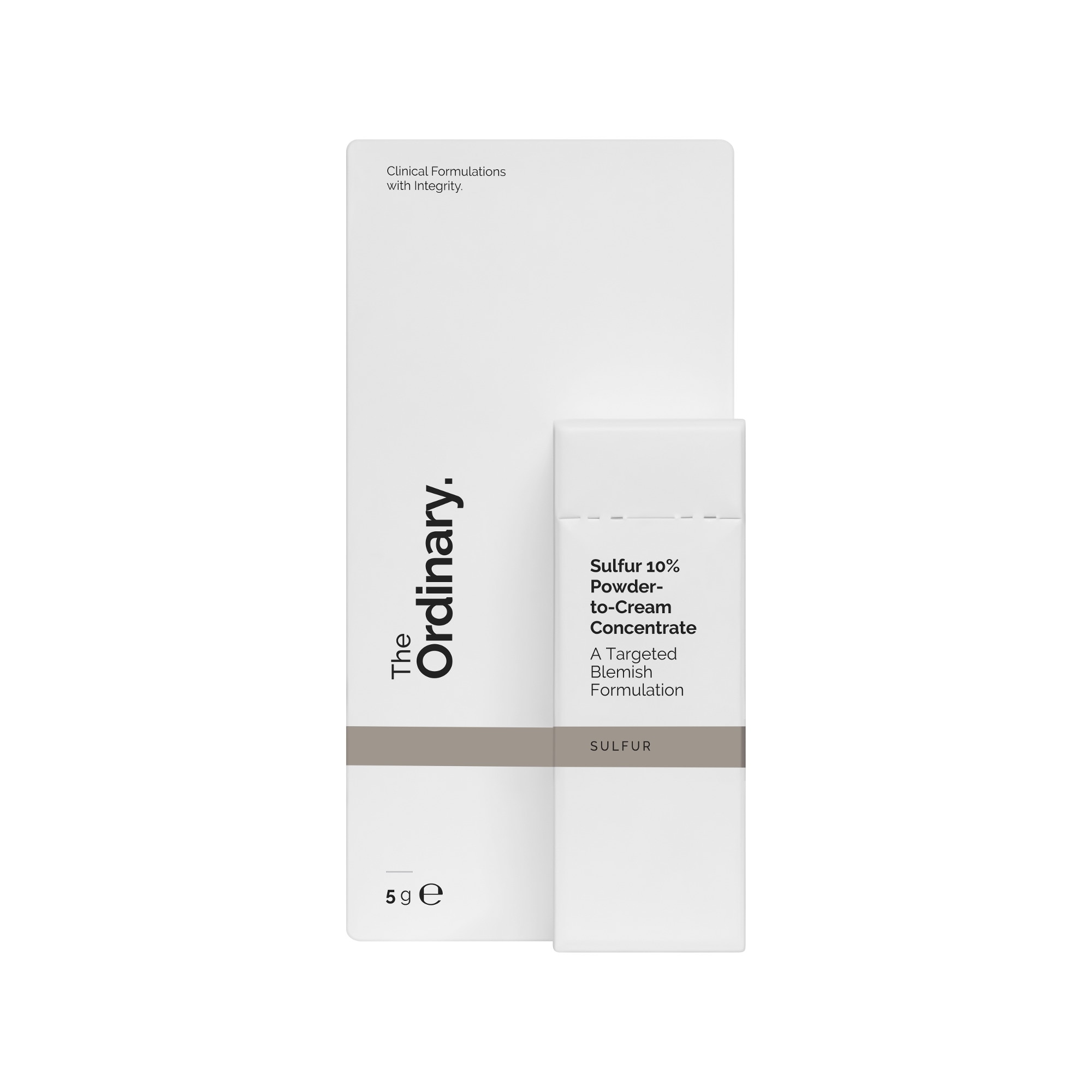 Concentré crème-en-poudre de soufre 10%