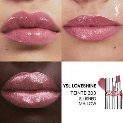  Yves Saint Laurent LOVESHINE Rouge à lèvres brillant et soin  1 of 4 