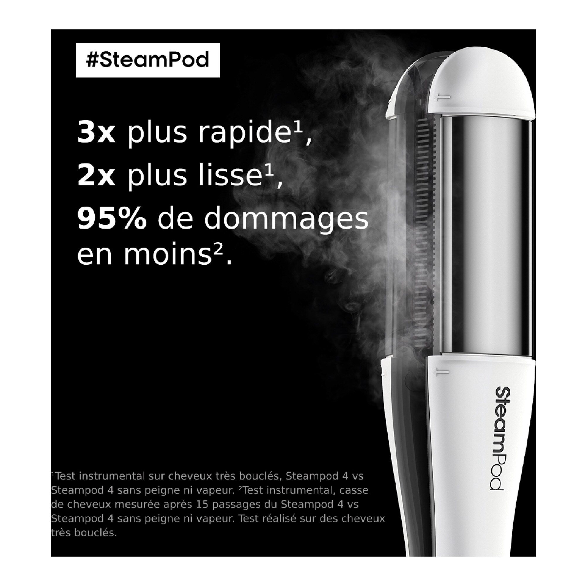 STEAMPOD STEAMPOD 4.0 Lisseur-boucleur vapeur professionnel 1 of 4