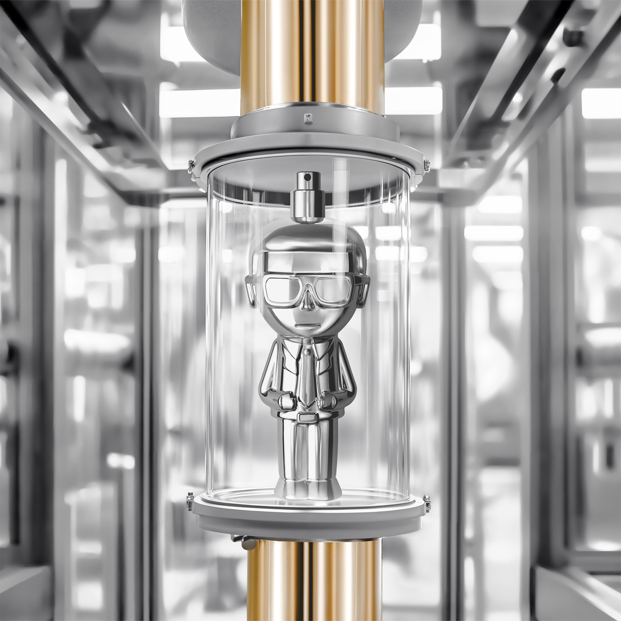 100ML KARL LAGERFELD KARL IKONIK ABSOLU POUR LUI Parfum  1 of 4 