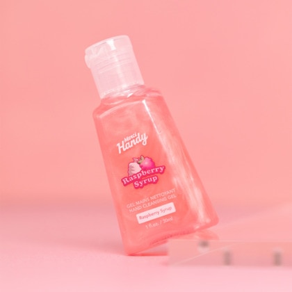 Gel mains nettoyant raspberry syrup