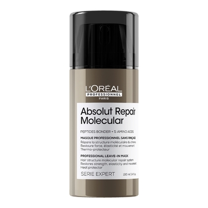 100ML L'ORÉAL PROFESSIONNEL ABSOLUT REPAIR MOLECULAR Masque sans rinçage  1 of 4 