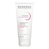 200ML BIODERMA CRÉALINE DS + DS+ gel nettoyant purifiant peaux sensibles, anti-rougeurs et squames  1 of 2 