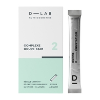 84G D-LAB NUTRICOSMETICS MINCEUR Complexe coupe faim 14 sticks  1 of 2 