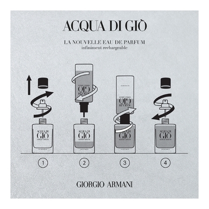 150mL Armani ACQUA DI GIÒ Recharge - eau de parfum  1 of 4 