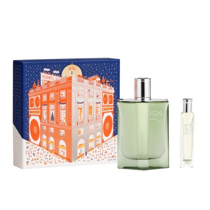  Hermès H24 HERBES VIVES Coffret eau de parfum + miniature  1 of 1 Coffret eau de parfum + miniature