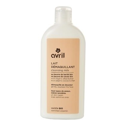 250ML AVRIL DEMAQUILLANT Lait démaquillant au beurre de karité & cacao certifié bio  1 of 1 