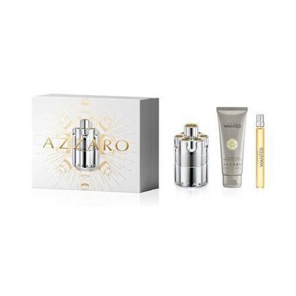  AZZARO WANTED Coffret eau de parfum + shampooing pour le corps & cheveux + vaporisateur de voyage  1 of 4 