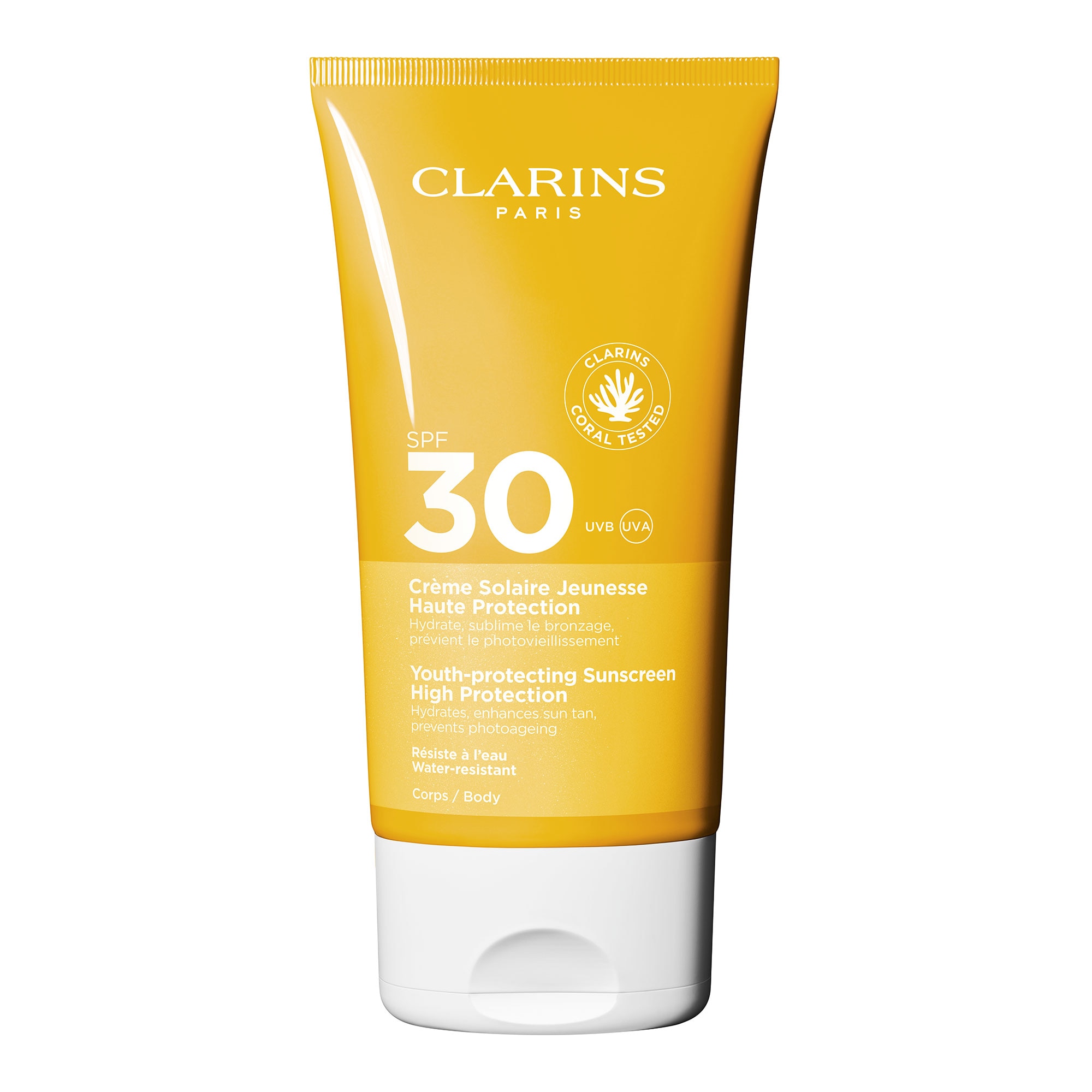 Clarins - Suncare - Crème Solaire Jeunesse Haute Protection Spf30 Protection Solaire Corps Uva/uvb 30 - 150ml
