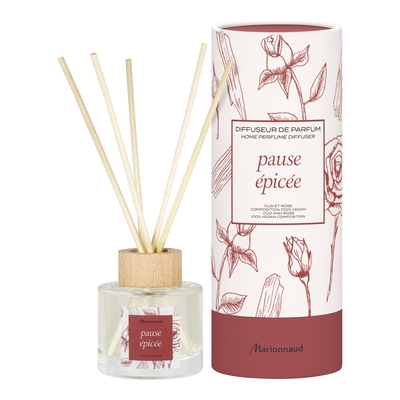 Marionnaud - Bougies/style Home - Diffuseur De Parfum Pause Épicée Oud Et Rose