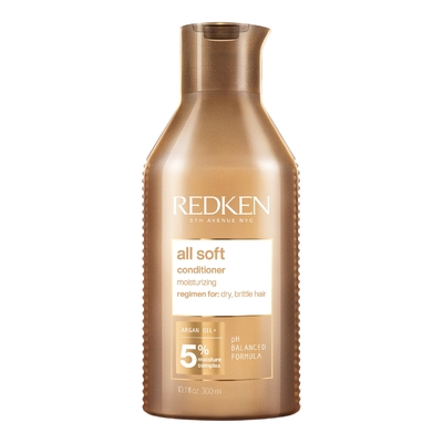 Redken - All Soft - Après-shampoing Hydratant Cheveux Secs Et Rêches - 300ml