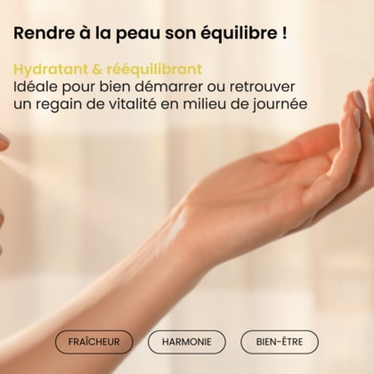 Eau qi - eau de peau energisante & revitalisante