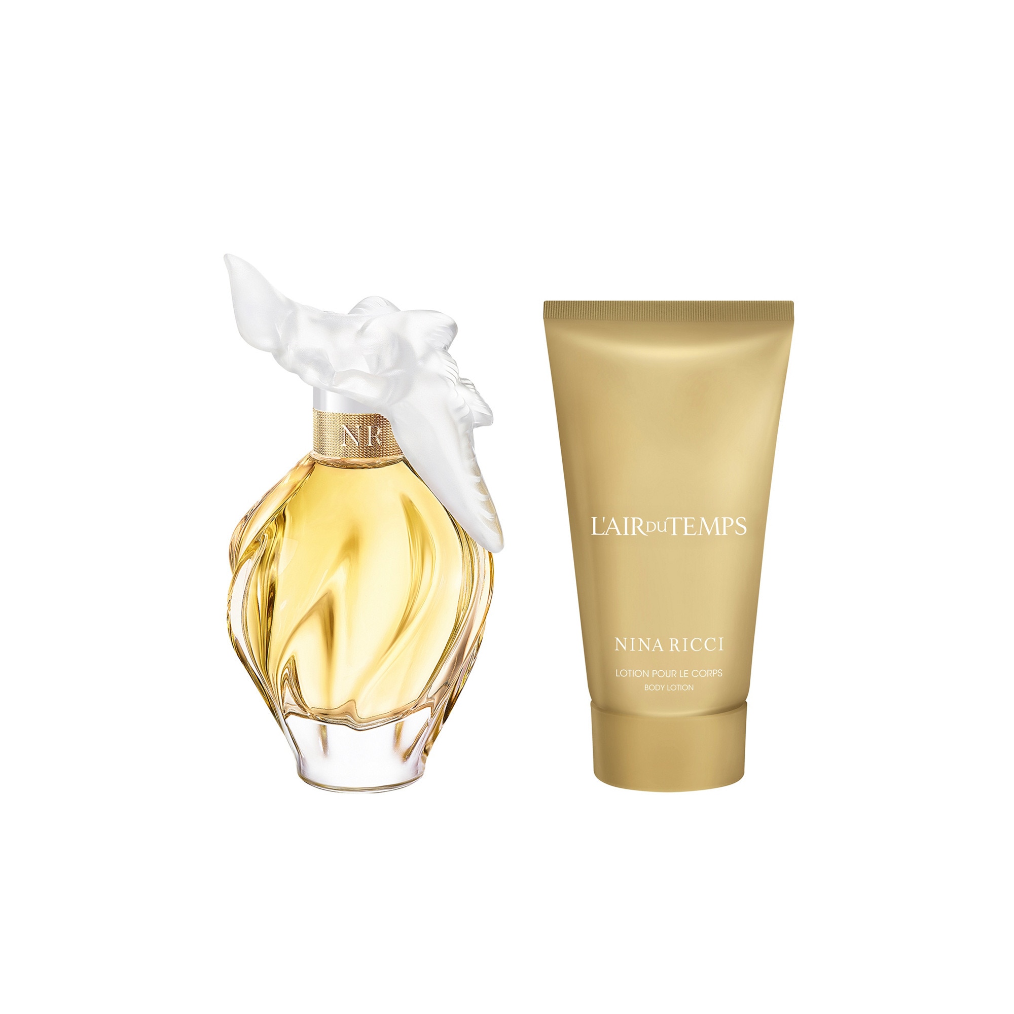 Coffret eau de toilette + la lotion pour le corps