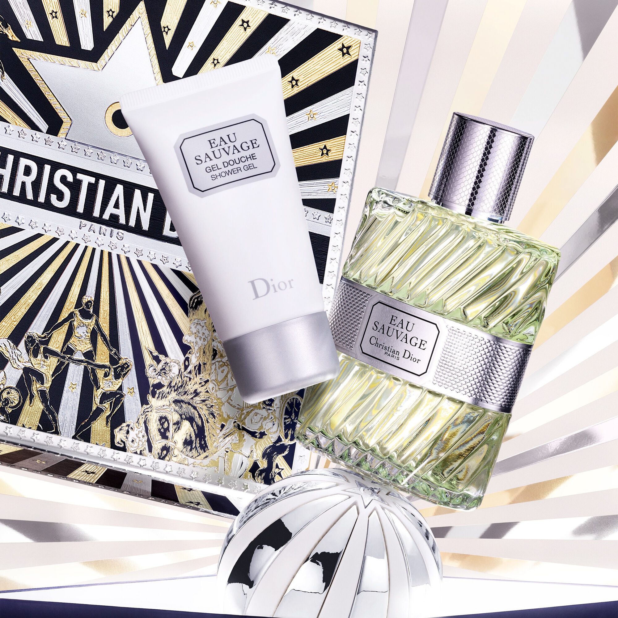 DIOR EAU SAUVAGE Coffret eau de toilette + gel douche 1 of 3