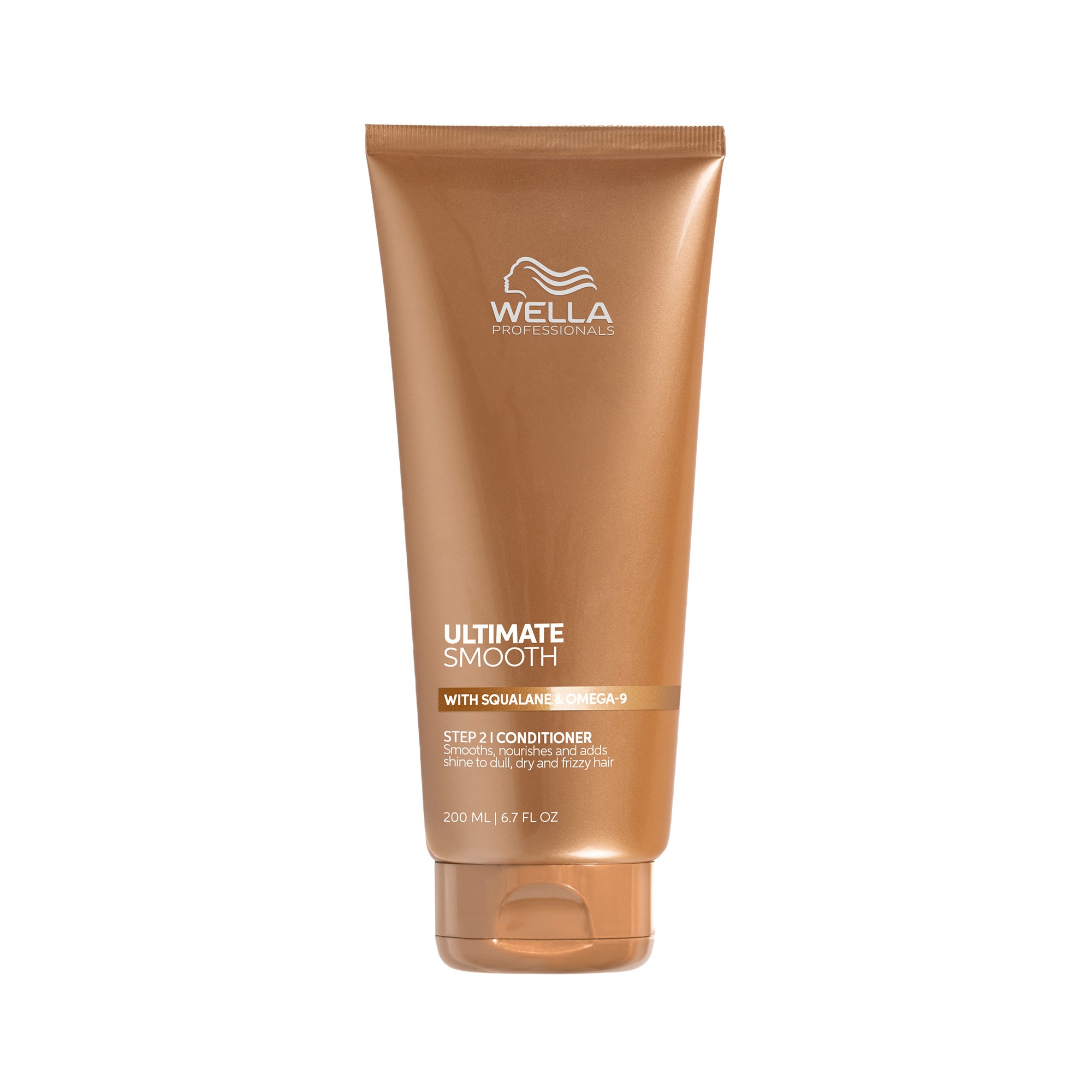 200ML WELLA PROFESSIONALS ULTIMATE SMOOTH Après-shampoing nourrissant pour cheveux secs, ternes ou frisés 1 of 4
