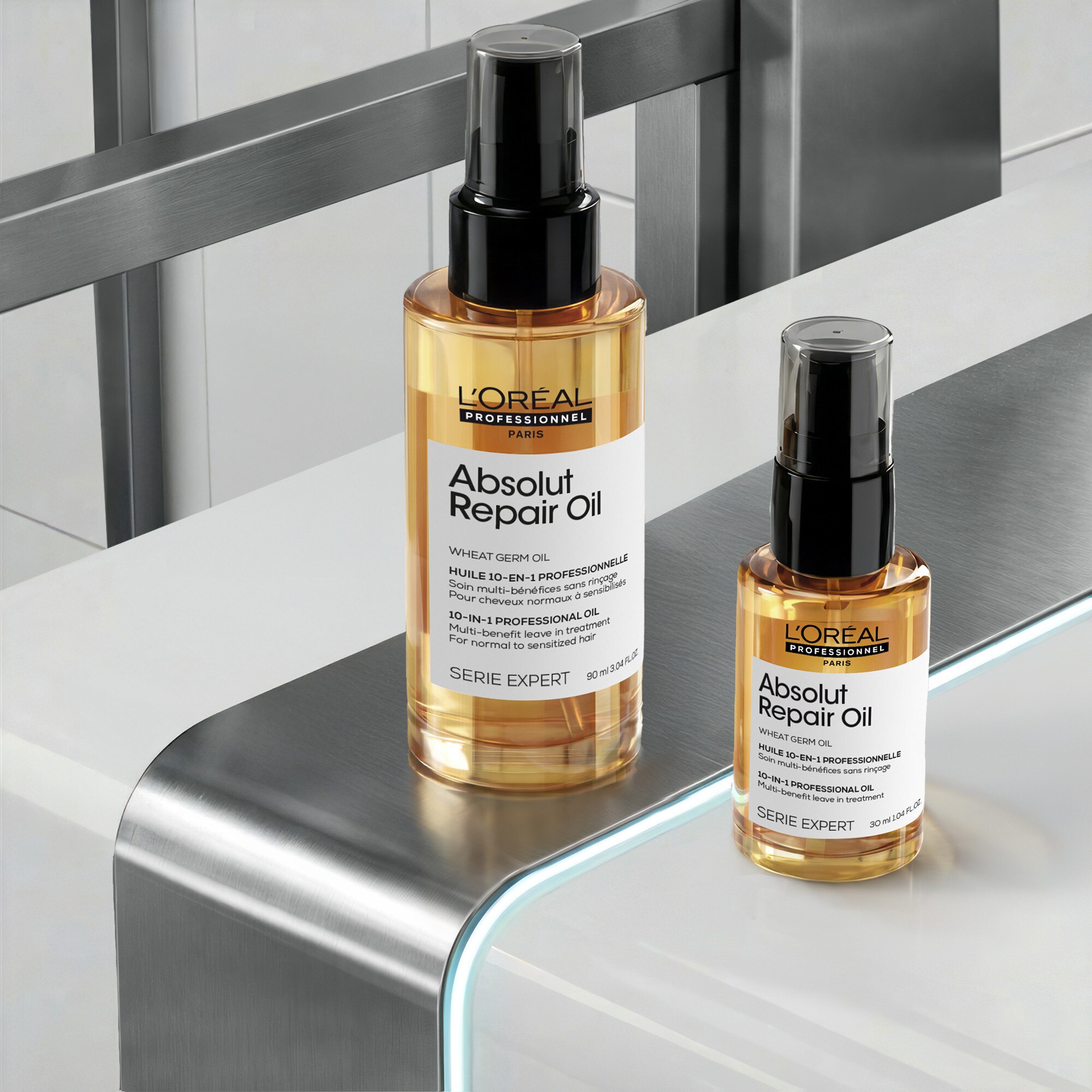 30ML L'ORÉAL PROFESSIONNEL SERIE EXPERT ABSOLUT REPAIR Huile 10 en 1  1 of 4 