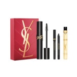 Coffret - mascara+crayon pour les yeux+eau de parfum