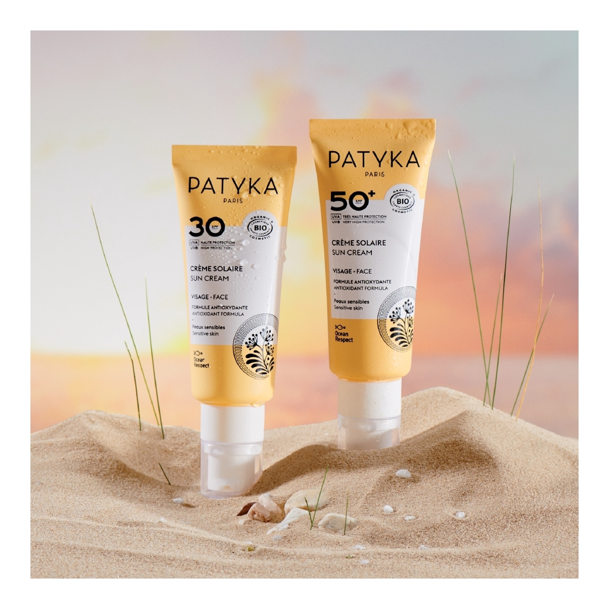 Crème solaire visage spf30