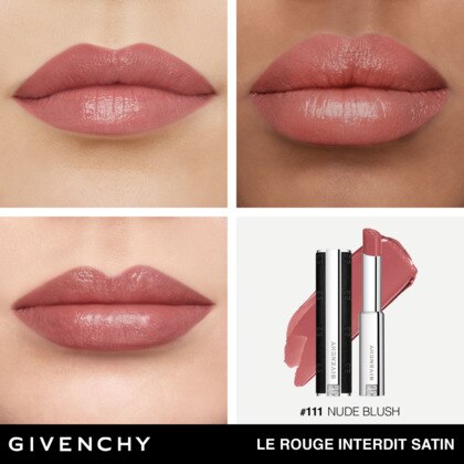  GIVENCHY LE ROUGE INTERDIT SATIN Rouge à lèvres fini satin  1 of 4 